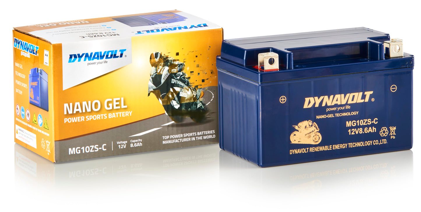 Dynavolt MG10ZS Nano Gel (replaces YTZ10S)