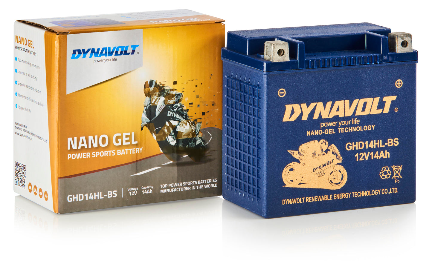 Dynavolt GHD YTX14L Nano Gel