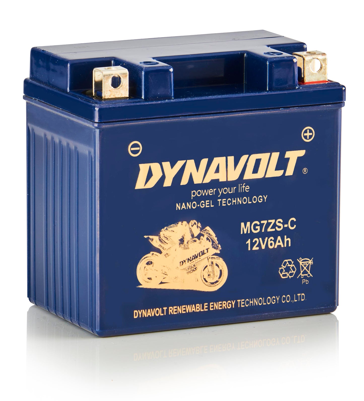 Dynavolt MG7ZS Nano Gel (replaces YTZ7S)