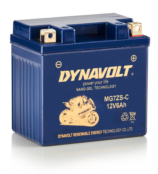 Dynavolt MG7ZS Nano Gel (replaces YTZ7S)