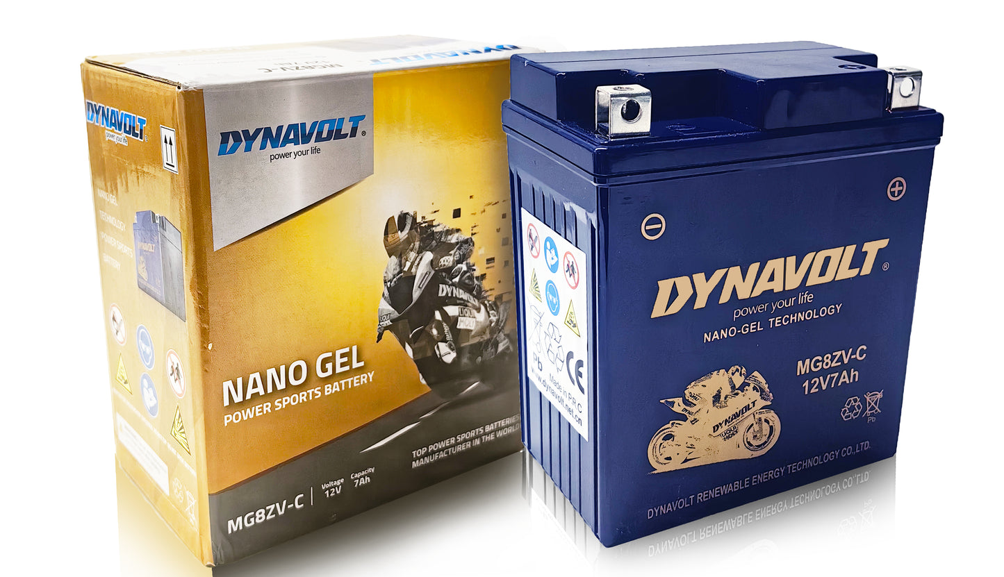 Dynavolt MG8ZV-C Nano Gel (replaces YTZ8V)